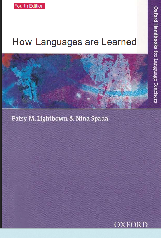 How languages are learned
