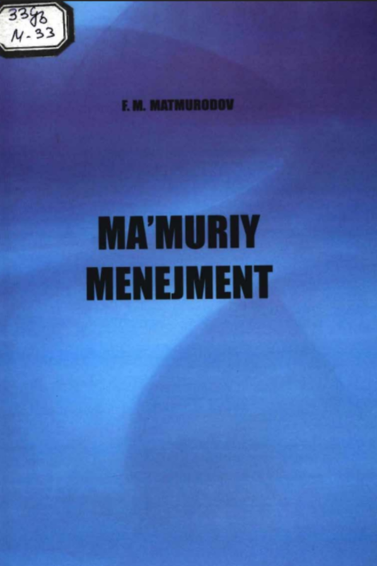 Ma'muriy menejment