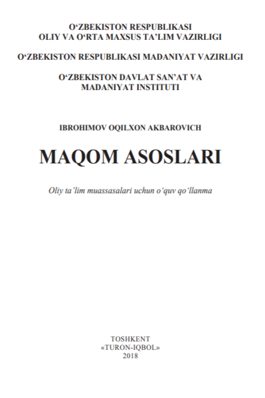 Maqom asoslari