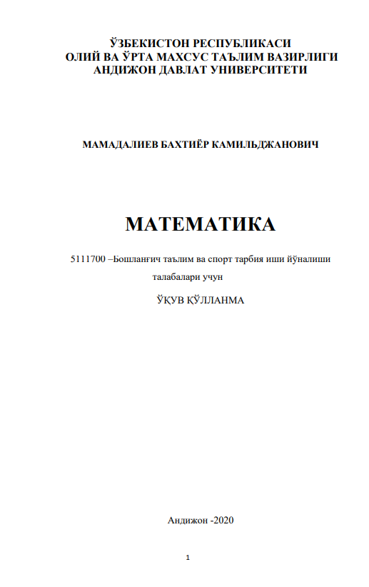 Matematika