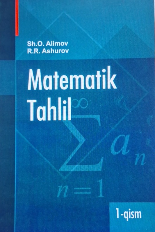 Matematik tahlil (1-qism)