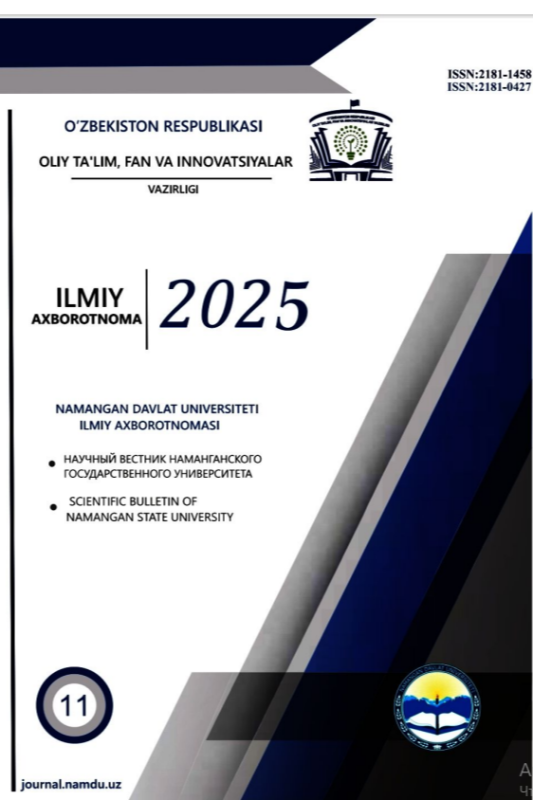 Raqamli pedagogika sharoitida bo'lajak informatika o'qituvchilarining kognitiv kompetensiyasini rivojlantirish