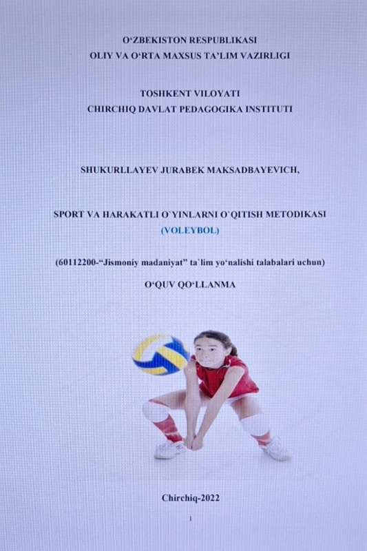 Sport va harakatli o‘yinlarni o'qitish metodikasi