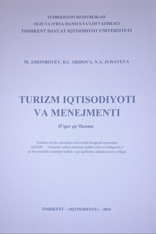 Turizm iqtisodiyoti va menejmenti