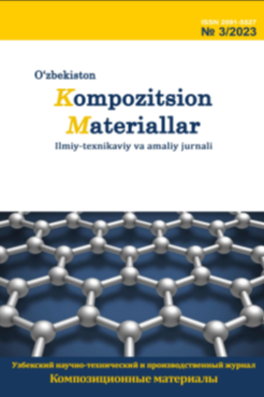 Polivinixlorid plastikat asosida olingan yangi ionitning fizik-kimyoviy xossalari