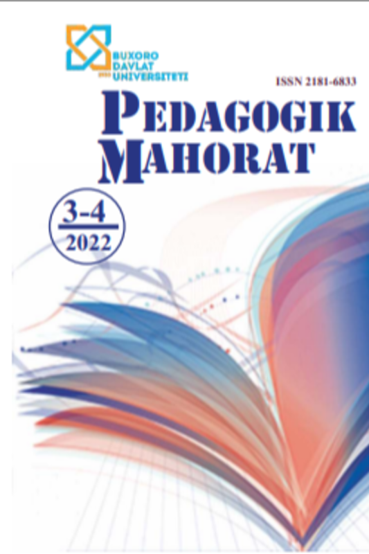 Bоshlang'ich sinf o'quvchilariga tabiiy-ilmiy bilimlarni konpentensiyaviy yondoshuv asosida o'rgatish ijtimoiy-metodik muammo sifatida