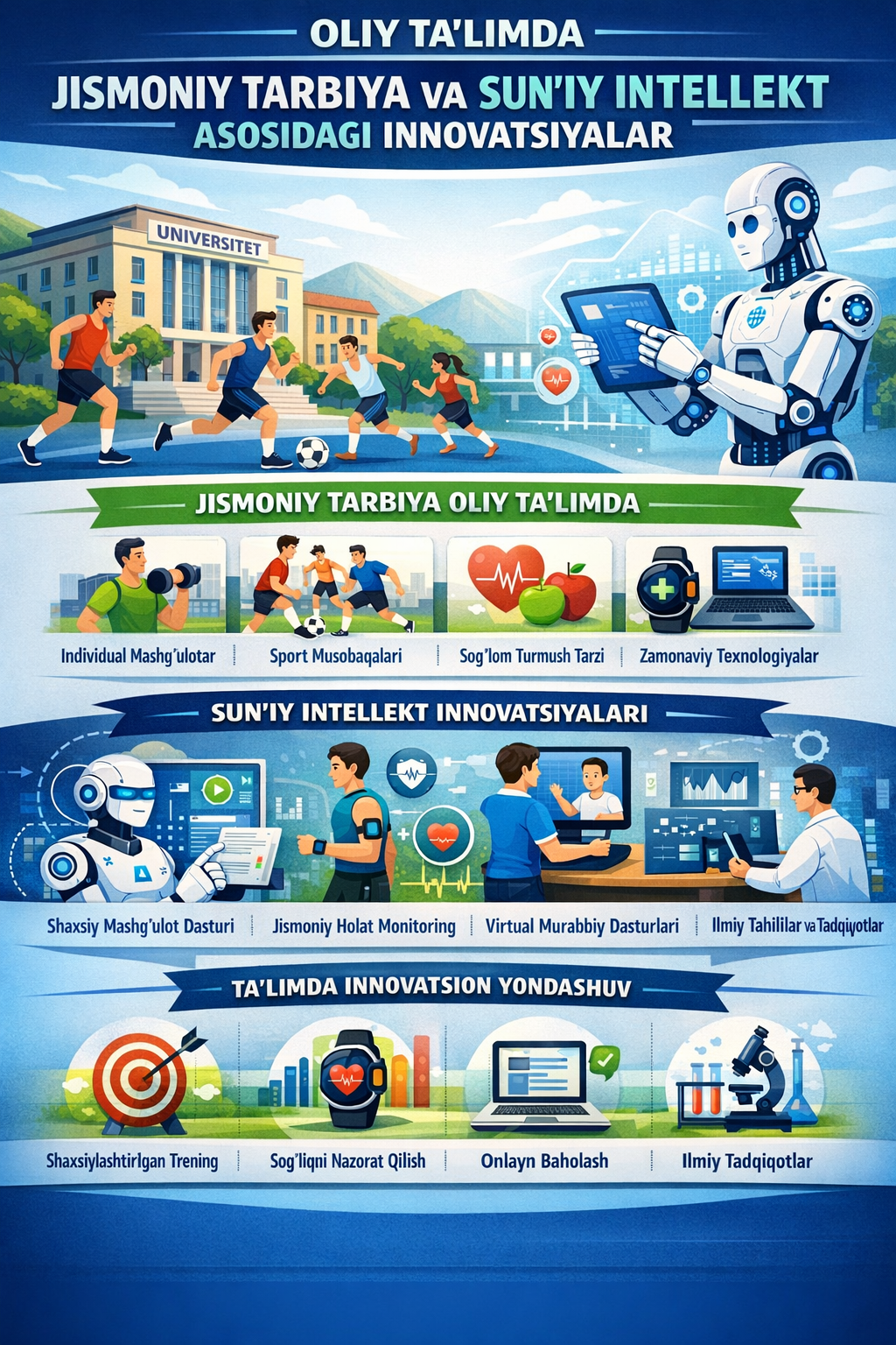 About "Развитие физической культуры и спорта и инновации на основе искусственного интеллекта"