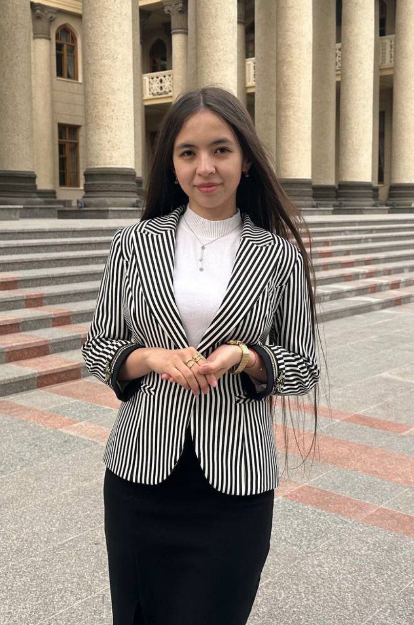 NURIDDINOVA MADINA O‘KTAM QIZI