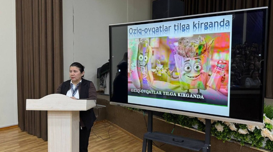 Chirchiq davlat pedagogika universiteti Turizm fakultetida  “Sog‘lom hayot” mavzusida Kelajak soati darsi o‘tkazildi.
