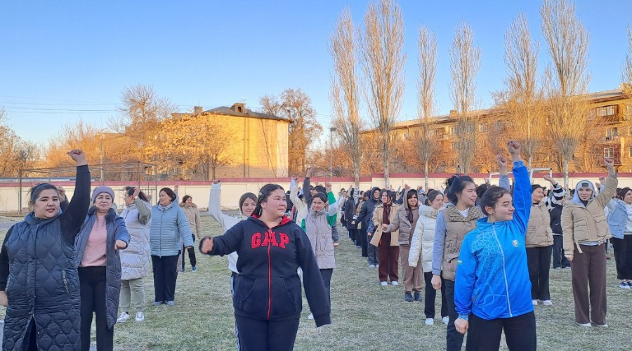 Chirchiq davlat pedagogika universitetida ommaviy sport sog‘lomlashtirish tadbiri