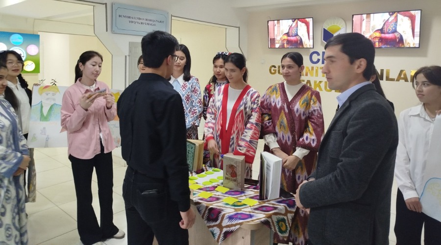 "Buyuk ajdodlarga  munosib avlod bo‘laylik" nomli viktorina tashkil etildi.