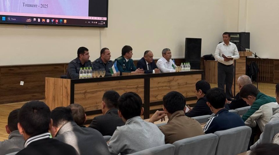 Giyohvandlik, psixotrop vositalar va diniy ekstremistik oqimlarning zararli ta’sirini oldini olishga qaratilgan tadbir o‘tkazildi.