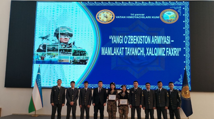 Chirchiq davlat pedagogika universiteti talabalri Chirchiq Oliy tank qo'mondonlik muhandislik bilim yurtiga tashrifni amalga oshirdi.