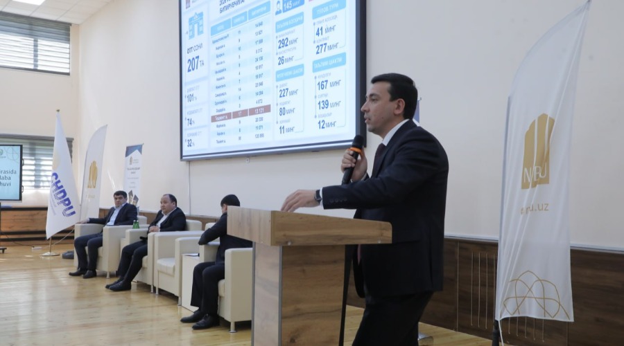 Chirchiq davlat pedagogika universitetida «Kelajakka qadam» dasturi doirasida uchrashuv bo‘lib o‘tdi