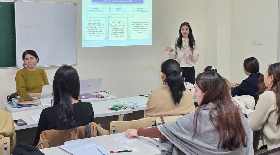 Chirchiq davlat pedagogika universiteti Turizm fakultetida yoshlar uchun muhim seminar tashkil etildi