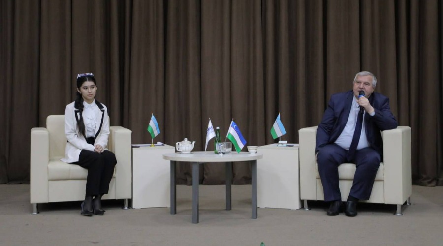 Chirchiq davlat pedagogika universitetida “Rektor va yoshlar uchrashuvi” bo‘lib o‘tdi!