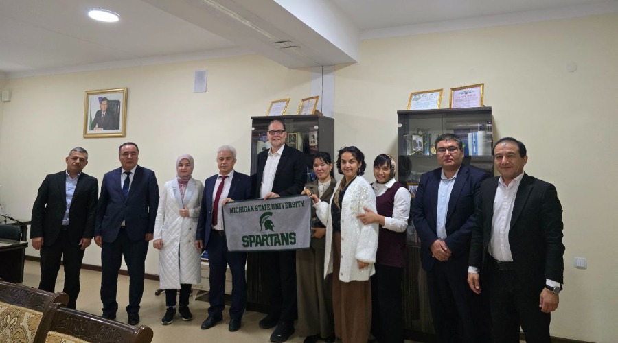 Chirchiq davlat pedagogika universitetiga AQSh professori tashrif buyurdi…