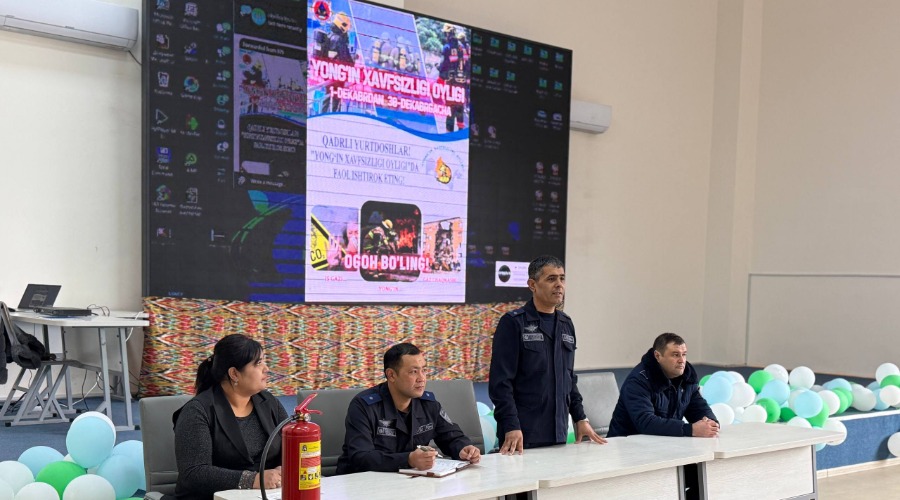 CHDPU Maktabgacha va Boshlang‘ich ta’lim fakultetida kuz-qish mavsumida hayotda zarur bo‘ladigan holatlar mavzusida suhbat bo‘lib o‘tdi.