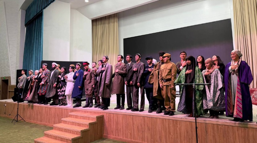 “Mehr” talaba teatr studiyasi Respublika talabalar festivali ko‘rik-tanlovining hududiy bosqichida ishtirok