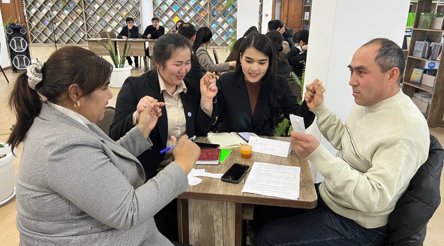 "Kitobxon tyutor" nomli kitobxonlik tadbiri