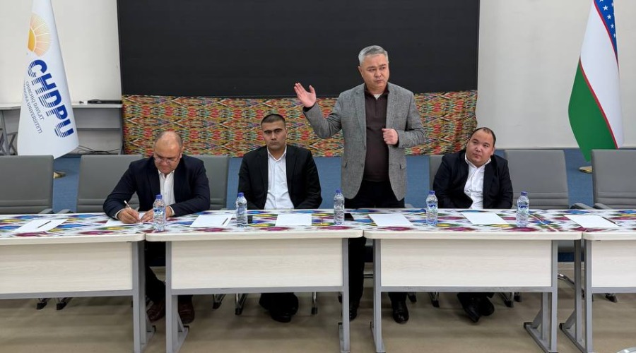 2025–2026 o‘quv yili yakuniy nazoratlarini tashkil etish bo‘yicha yig‘ilish bo‘lib o‘tdi