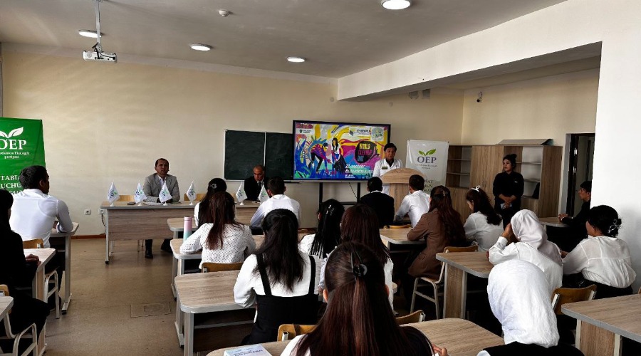 CHDPU talabalari "Butunjahon tozalik kuni" doirasi targ'ibot tadbirlarida ishtirok etdi.