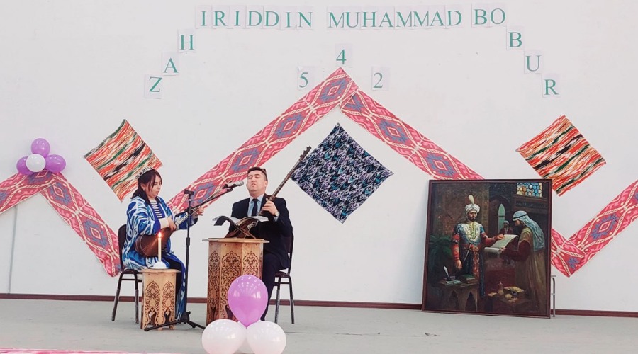 Shoh va shoir Zahiriddin Muhammad Bobur tavalludining 542 yilligi munosabati bilan talabalar uchun ma’naviy-ma’rifiy tadbir tashkil etildi.