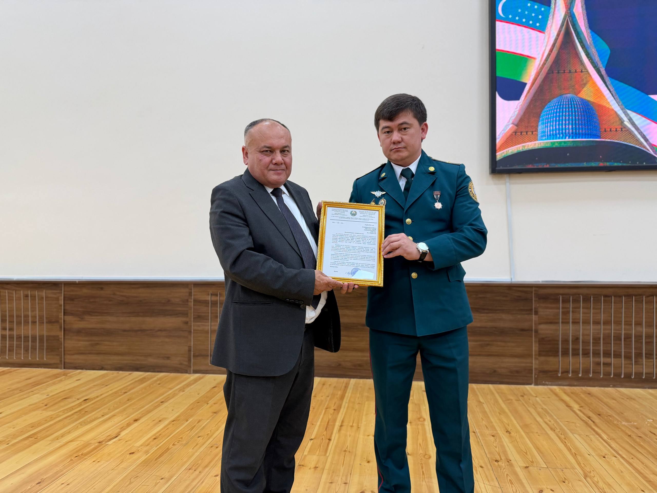 Слушатель Академии призвал молодежь к бдительности Gallery Image