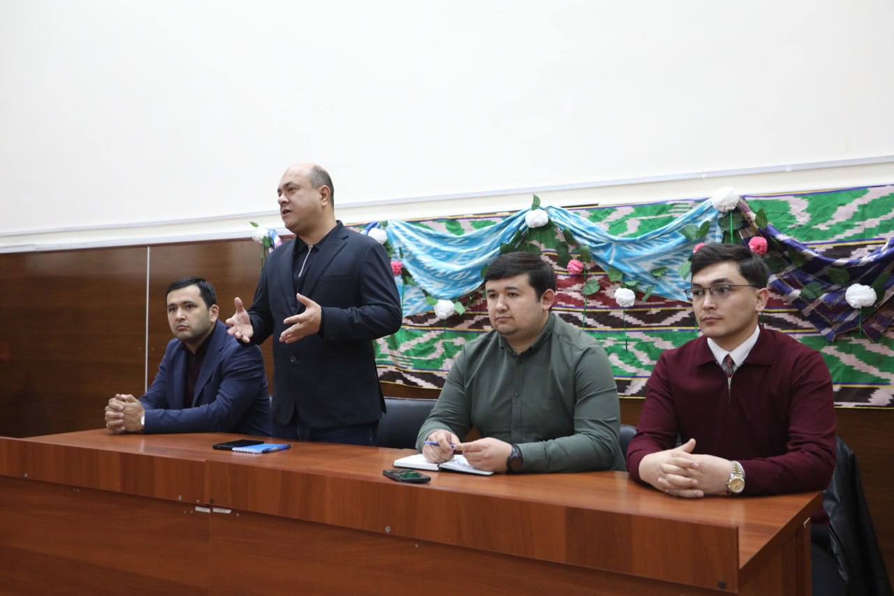 Universitetda “Startup Roadshow” uchrashuvi bo‘lib o‘tdi Gallery Image