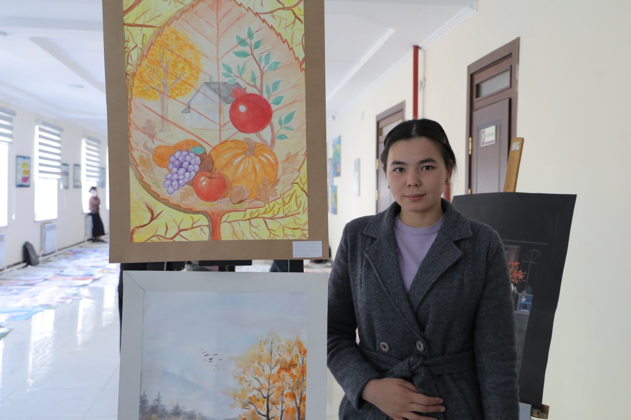 “Ranglar jilosida oltin kuz” ijodiy ishlar tanlovi g‘oliblari taqdirlandi! Gallery Image