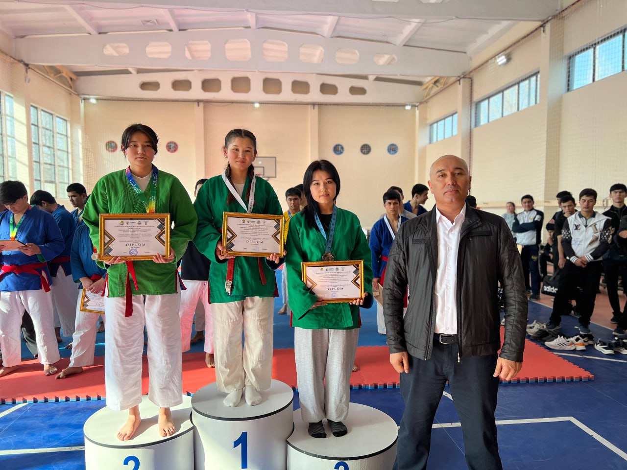 “Talabalar ligasi” sport musobaqalarining kurash bo‘yicha Universitet bosqichi bo‘lib o‘tdi Gallery Image