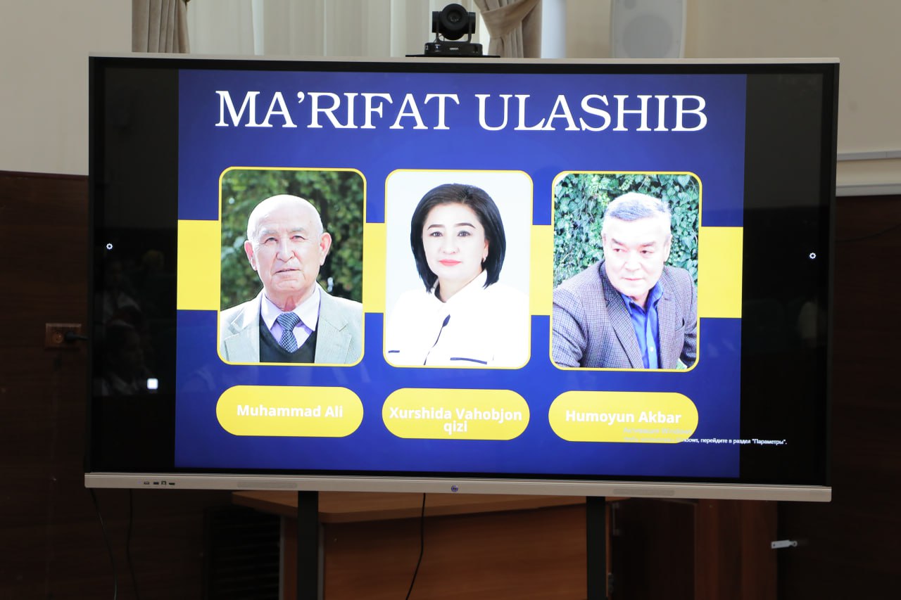 «Ma’rifat ulashib» loyihasi doirasida Gallery Image