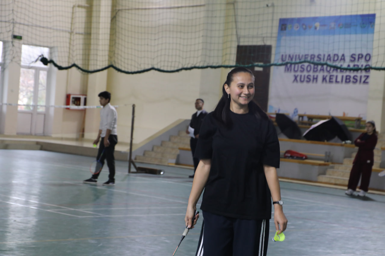 “Talabalar ligasi” 2026 sport musobaqalari doirasida badminton sport turi bo‘yicha universitet bosqichi o‘tkazildi Gallery Image