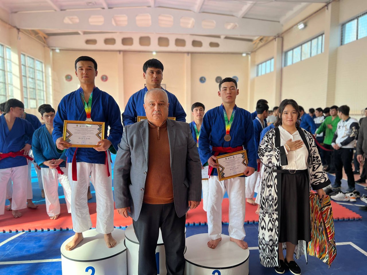“Talabalar ligasi” sport musobaqalarining kurash bo‘yicha Universitet bosqichi bo‘lib o‘tdi Gallery Image