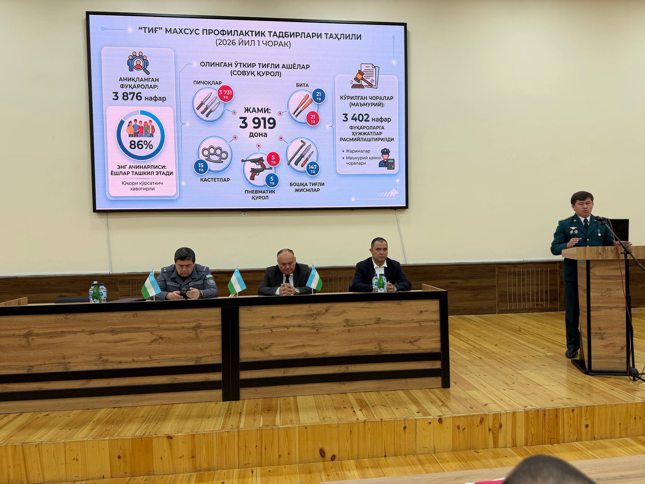 Слушатель Академии призвал молодежь к бдительности Gallery Image