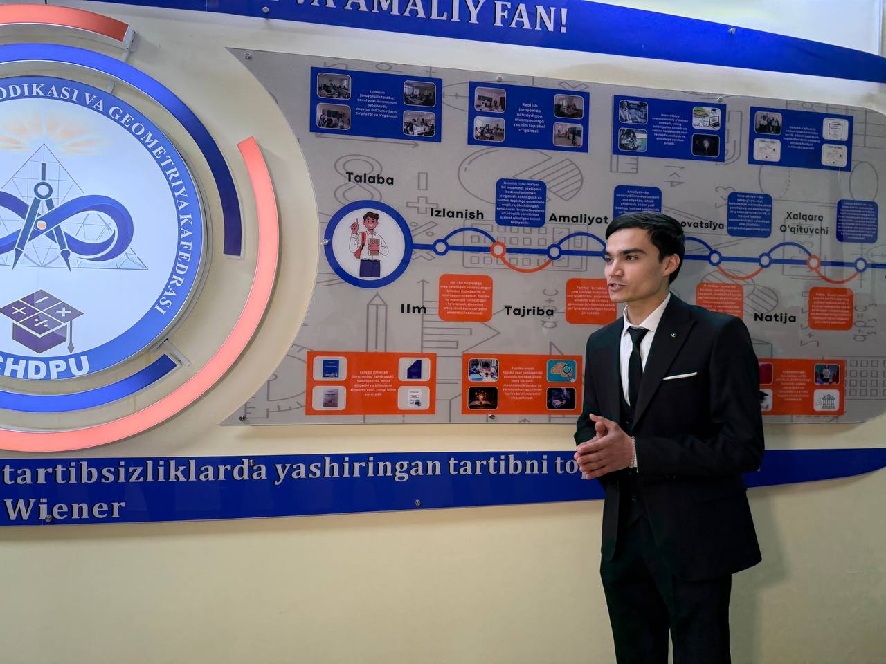 Universitet faollari aniq fanlar ta’limidagi o‘zgarishlar taqdimoti bilan tanishdi Gallery Image