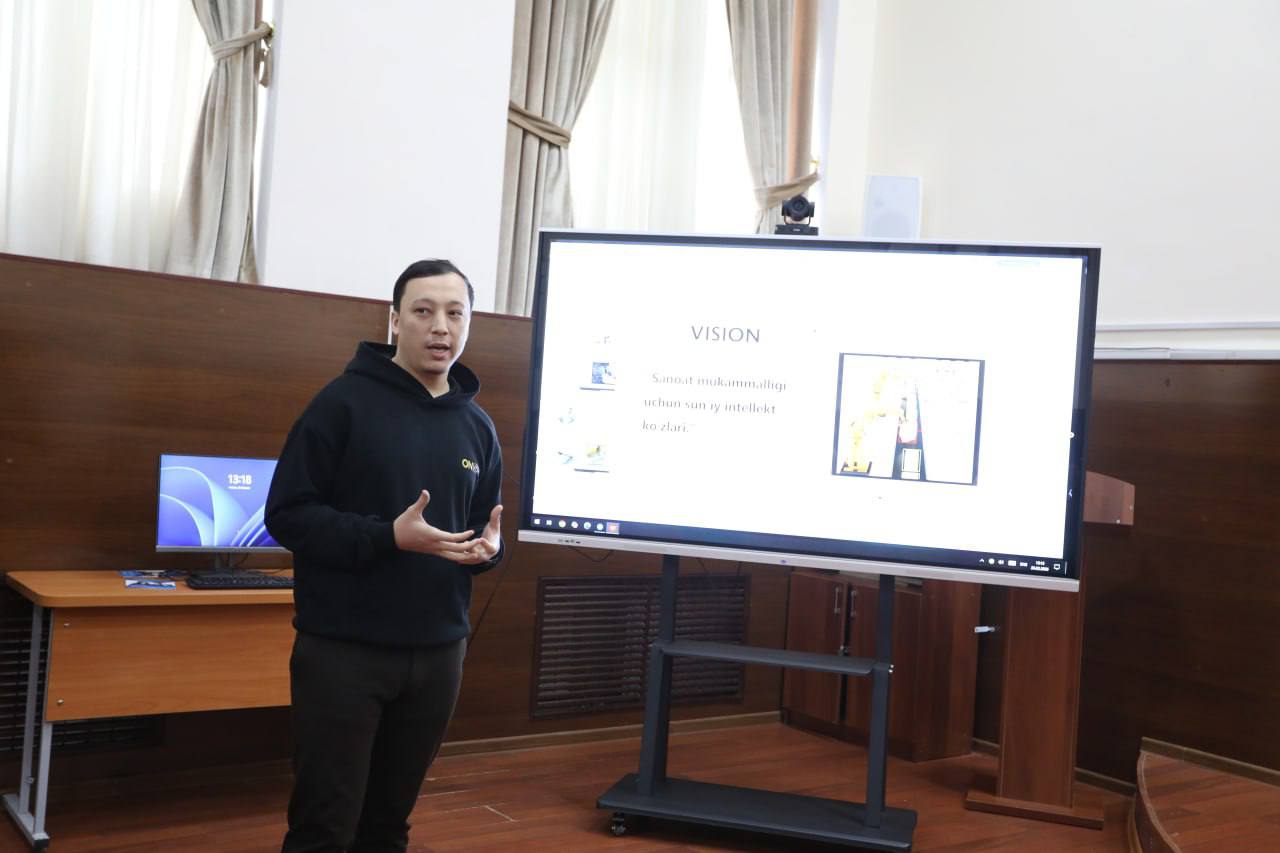Universitetda “Startup Roadshow” uchrashuvi bo‘lib o‘tdi Gallery Image