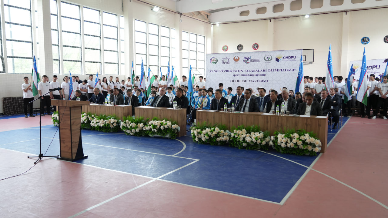 “Yangi Oʻzbekiston talabalar Olimpiadasi” sport musobaqalariga start berildi Gallery Image