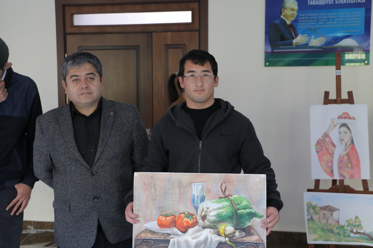 “Ranglar jilosida oltin kuz” ijodiy ishlar tanlovi g‘oliblari taqdirlandi! Gallery Image