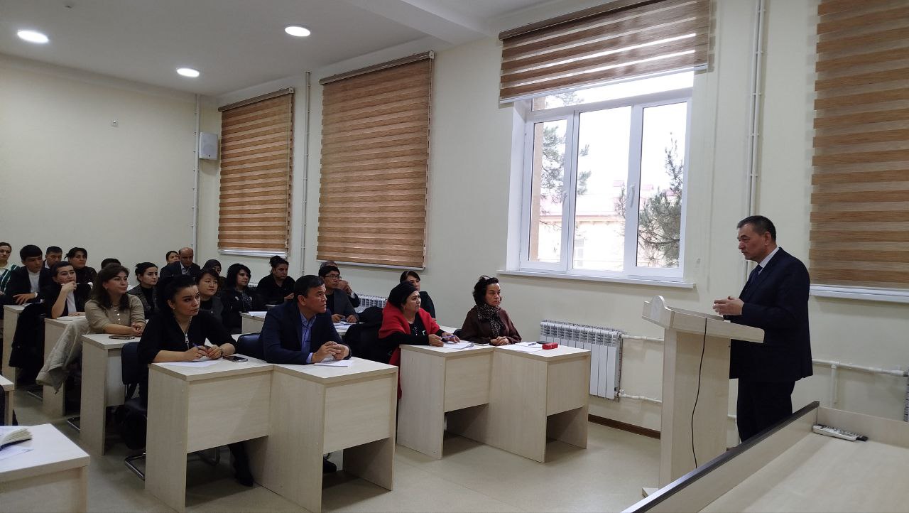 Universitetda oliy attestatsiya komissiyasi raisi bilan uchrashuv tashkil etildi Gallery Image