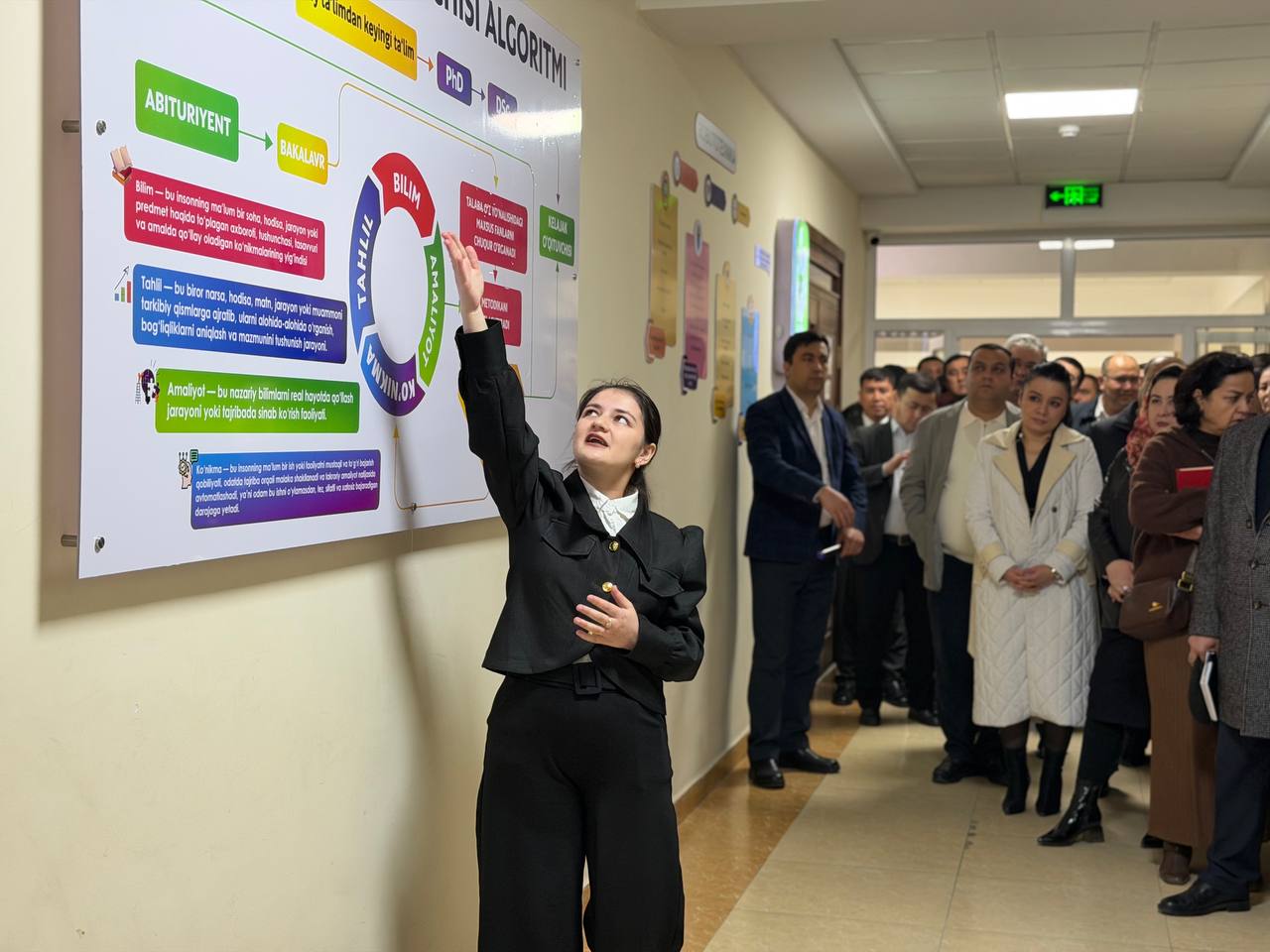 Universitet faollari aniq fanlar ta’limidagi o‘zgarishlar taqdimoti bilan tanishdi Gallery Image