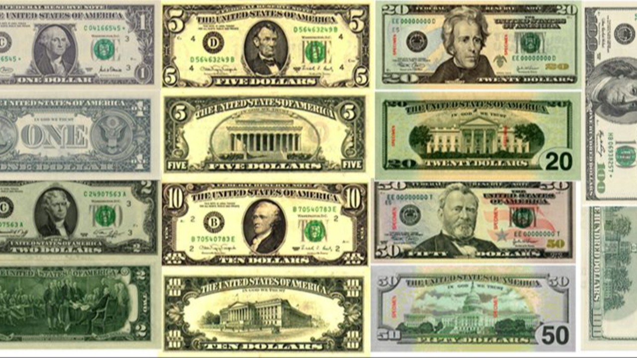 АҚШ долларидаги президентлар: